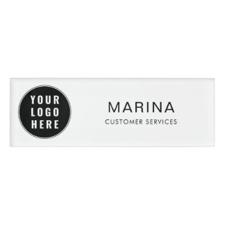 Bedrijf Logo en bedrijfspersoneel Naam Naambadge