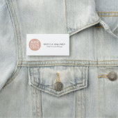 Bedrijf Logo en medewerkers toevoegen Naamplaatje (In situ)