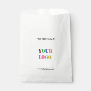 Bedrijf Logo en Tekst Zakelijke voorkeur Bag Sjabl Bedankzakje
