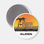 Bedrijf Logo Magnet Magneet (Voorkant / Achterkant)