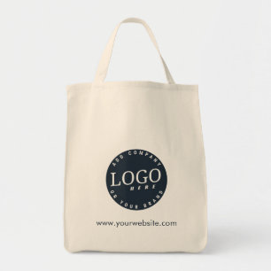 Bedrijf Logo met Business Website Medewerker Perso Tote Bag