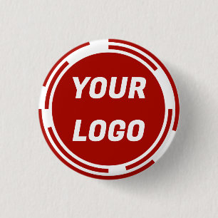 Bedrijf Logo pinnen Ronde Button 3,2 Cm