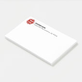 Bedrijf Logo Post-it® Notes (Schuin)
