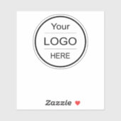 Bedrijf Logo | Professionele Branded fles ambachte Sticker (Vel)