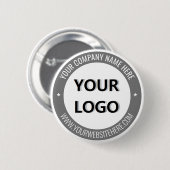 Bedrijf Logo Tekst Zakelijk Promotie Button Gift (Voorkant /achterkant)