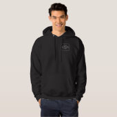Bedrijf Logo Voor en Achterontwerp Douanezaken Hoodie (Voorkant volledig)