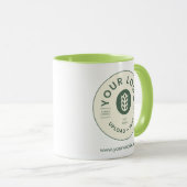 bedrijf Logo Website Mok (Voorkant rechts)