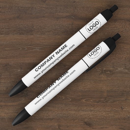 Bedrijf Logo & Website White Pen