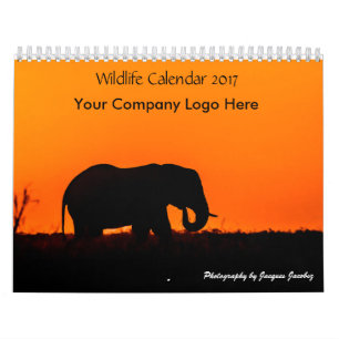 Bedrijf Logo Wildlife Agenda 2017 Kalender