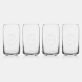 Bedrijf Logo | Zakelijk bedrijf Blikvorm Glas (Achterkant)