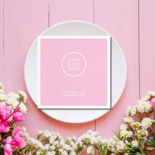 Bedrijf Logo | Zakelijke papieren servetten