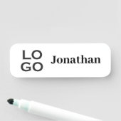 Bedrijf of Business Logo Medewerker Naamplaatje (In situ)