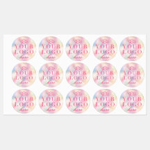 Bedrijf Promo Label | Uw Logo hier kleur