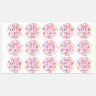 Bedrijf Promo Label | Uw Logo hier kleur