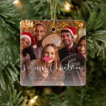 Bedrijf QR Code Foto Merry Christmas Giveaway