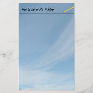 Bedrijf, school, kantoor-briefpapier briefpapier