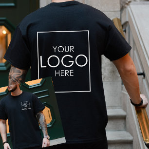 Bedrijf Shirten met Logo Custom Employee Name T-shirt