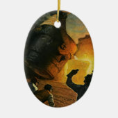  bedrijf, staalindustrie keramisch ornament (Voorkant)