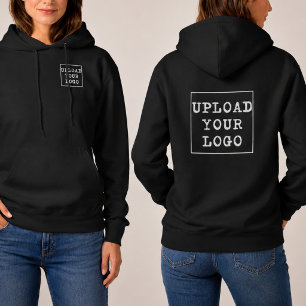 Bedrijf Zip Hoodie met op maat gemaakt bedrijfslog
