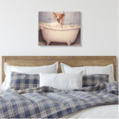 BEDRIJFPOPPY CANVAS AFDRUK (Insitu (Slaapkamer))