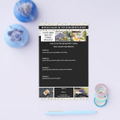 Bedrijfs 6 foto | Brochure goudwitte verkoop (Enkel)