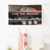 Bedrijfs banner voor sleepdienst (Insitu)