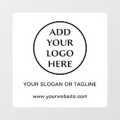 Bedrijfs Bedrijfs Professionele Logo Raamsticker (Vel)