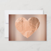 Bedrijfs Cadeaucertificaat Eenvoudig Koper Roos Ha (Achterkant)