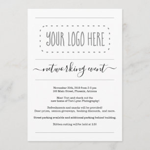 Bedrijfs de Uitnodiging van de Gebeurtenis van het