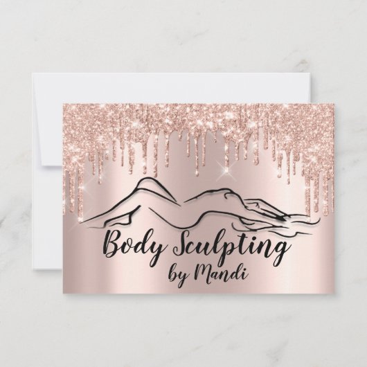 Bedrijfs Gift Certificate Body Sculpting Drivers S (Achterkant)