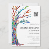 Bedrijfs Groothertogelijk QR-code Kaart (Voorkant)