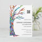 Bedrijfs Groothertogelijk QR-code Kaart (Staand voorkant)