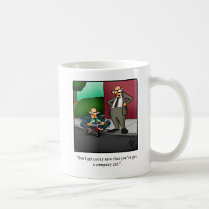 Bedrijfs Humor "de Mok van de Auto van het Bedrijf