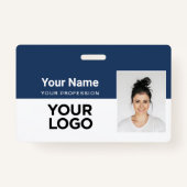 Bedrijfs Identiteitskaart van de Veiligheid de Naa Badge (Voorkant)