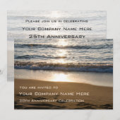 Bedrijfs Jubileum Partij Uitnodigingen (Voorkant / Achterkant)