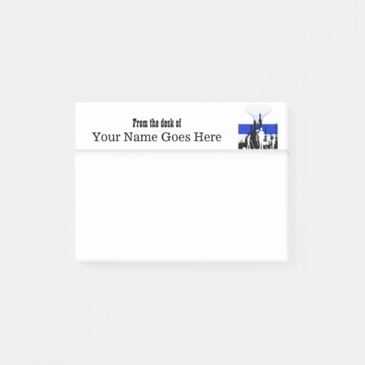Bedrijfs logo ontwerp uw eigen post-it® notes (Voorkant)