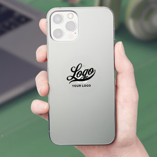 Bedrijfs Logo op de Duidelijke Telefoon van het Be Sticker