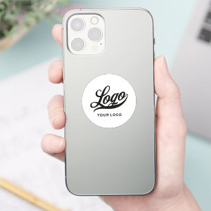 Bedrijfs Logo op van de Witte Telefoon van het Bed Sticker