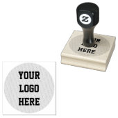 Bedrijfs Logo Professionele Moderne Collectief Rubberstempel (Gestempeld)