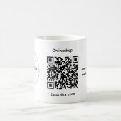 bedrijfs qr code mok  (Center)