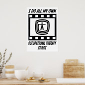 Bedrijfs Therapie Stunts Poster (Keuken)