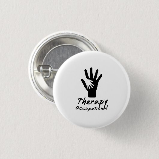 Bedrijfs therapiecadeau voor OT Ronde Button 3,2 Cm (Voorkant /achterkant)