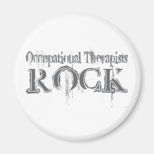 Bedrijfs Therapisten Rock Magneet