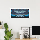Bedrijfs Therapistische markttent Poster (Thuiskantoor)