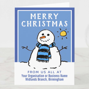 Bedrijfs, Zaken, of de Kaart van de Kerst van de O