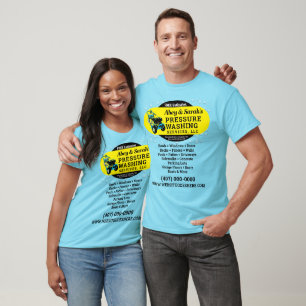 Bedrijfsactiviteiten voor het wassen van de druk t-shirt