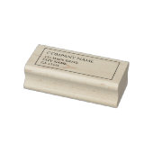 Bedrijfsadres Professionele bedrijfsgrens Rubberstempel (Stempel)