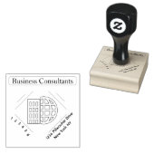 Bedrijfsadviseur Rubberstempel (Gestempeld)