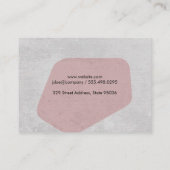 Bedrijfsadviseur Visitekaartje (Achterkant)