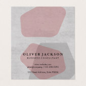 Bedrijfsadviseur Visitekaartjes (Buitenkant ongevouwen)